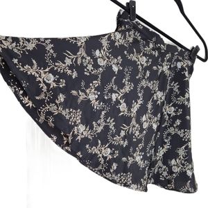 Vintage All That Jazz Floral Micro Mini Skirt Size 5